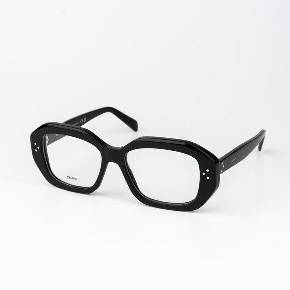Celine 3 DOTS Women Eyeglasses Black Rectangle CL50156I 001 NEW AUTHENTIC - Picture 1 of 13